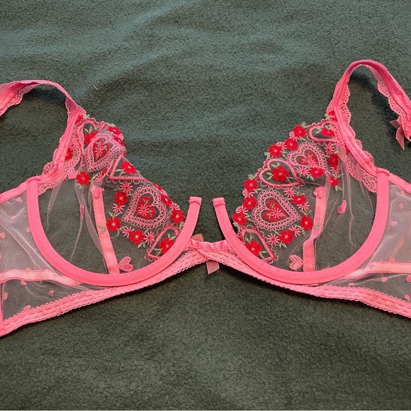 For Love and Lemons Whimsical Garden Underwire Bra - Picture 6 of 14